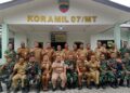 KORAMIL 07 /MT MENERIMA KUNJUNGAN SILATURAHMI CAMAT MEDAN SELAYANG DAN CAMAT MEDAN TUNTUNGAN DI HUT Ke-81 TNI