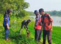 Telaga Mojorejo Makin Asri, Babinsa Bersama Komunitas Dan Pelajar Gelar Aksi Penghijauan
