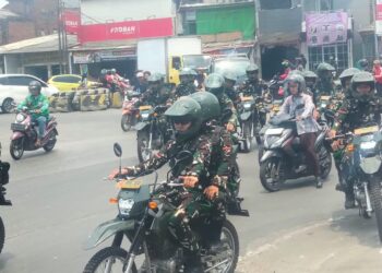 Kodim 0502/JU Patroli Gabungan Bersama Batalyon TP,  Wujudkan Kondusifitas Wilayah