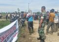 TNI-Polri Amankan Unjuk Rasa Sengketa Lahan Perkebunan di Babahrot