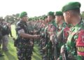 14 Bulan Menjaga Perbatasan, Satgas Yonif 511/DY Kembali dengan Kebanggaan