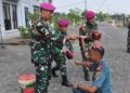 20 Prajurit Denma Kolatmar Sandang Pangkat Baru 