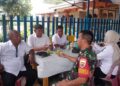 Babinsa Koramil 0201-04/MK Komsos Bersama Staf Kelurahan dan Kepling