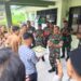 Perkokoh Kebersamaan di Jalinsum Labura, Koramil 07/AKB Sambut Silahturahmi Forkopimcam NA IX-X