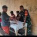 JALIN KOMUNIKASI YANG BAIK, BABINSA KORAMIL 0201-03/MD BERSAMA WARGA NGOBROL SANTAI DI WARKOP