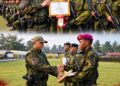Sukses Tuntaskan Misi Dengan Prestasi, Satgas Pamtas RI-PNG Yonif 5 Marinir Raih Penghargaan