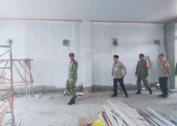 Dandim 0506/Tangerang Tinjau Progres Revitalisasi SMKN 7 Tangsel
