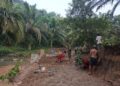 Kodim 0212/TS Percepat Pembangunan Jembatan Beton di Sampuran, Progres Capai 60,10 Persen