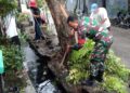 JALIN KEKOMPAKAN, BABINSA KORAMIL 0201-03/MD SERDA BUDI WAHYONO GOTONG ROYONG BERSAMA WARGA BINAAN