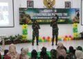 Tanamkan Cinta Tanah Air Sejak Dini, Ratusan Murid TK Kartika di Tulungagung Kenali Profesi TNI
