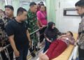 Danramil 0201-02/MT Dampingi Penanganan Dugaan Keracunan MBG terhadap 17 Siswa SDN 060870 Medan