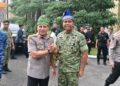 Jalin Soliditas dan Kebersamaan, Danrem 031/WB Hadiri Acara Kenal Pamit Kapolda Riau