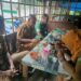Ngopi Bareng Lurah dan Kepling,Babinsa Koramil 0201-07/MT Sosialisasikan Penerimaan Prajurit TNI AD