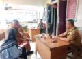 TINGKATKAN KERJASAMA YANG BAIK ,BABINSA KORAMIL 0201-04/MK KOMSOS DI KANTOR KELURAHAN