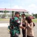 BABINSA KORAMIL 0201-05/MB PERKUAT KARAKTER DAN DISIPLIN KADET KKRI DI SMA NEGERI 2 MEDAN