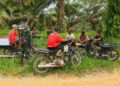 Jaga Ekosistem Sungai dan Kesehatan Warga, Koramil 12 /LP Sosialisasi Larangan Penangkapan Ikan dengan Racun dan Setrum