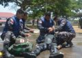 Uji Kesiapsiagaan Tempur Pangkalan, Komandan Kodaeral XI Pimpin Langsung Latihan P1 dan P2