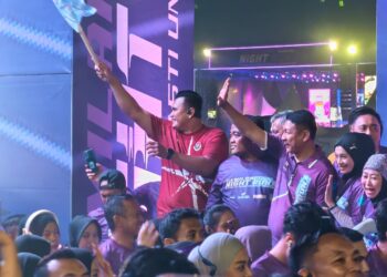 Kasdim 0510/Tigaraksa Hadiri Gemilang Korpri Night Run, 4.300 Peserta Meriahkan HUT Kabupaten Tangerang ke-394