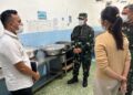 DANRAMIL 0201-05/MB KUNJUNGI SPPG DI MEDAN POLONIA, PASTIKAN KUALITAS MAKANAN DAN KEBERSIHAN LINGKUNGAN