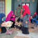 Babinsa Sertu Marsudi Dampingi Kegiatan Posyandu Balita di Kelurahan Kenangan Baru