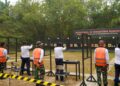 Asah Kemampuan dan Soliditas Prajurit, Dankodaeral IX Gelar Simulasi Turnamen Menembak Pistol Sambut Hari Armada 2026