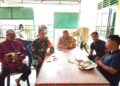 PERERAT SINERGI DAN KEBERSAMAAN,BABINSA SERDA BUDI WAHYONO BINCANG SANTAI BERSAMA 3 PILAR KELURAHAN BANTAN