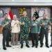Pangdam I/BB Terima Dir SDM Kuathan Kemhan, Bahas Aturan Status Gugur Prajurit TNI