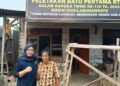 Senyum Warga Terpancar, RTLH Mulai Dikerjakan Program TMMD Ke-130 Kodim 0209/LB
