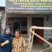 Senyum Warga Terpancar, RTLH Mulai Dikerjakan Program TMMD Ke-130 Kodim 0209/LB