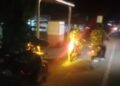 Cegah Gangguan Kamtibmas, Koramil 03/Parongil Gelar Patroli Malam