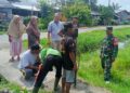JAGA KERUKUNAN, BABINSA TANJUNG REJO MEDIASI SENGKETA BATAS TANAH WARGA
