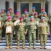 PANGKORMAR BERSAMA PEJABAT UTAMA KORPS MARINIR TERIMA BREVET KEHORMATAN PASPAMPRES