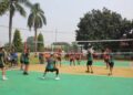 Semarak HUT ke-44, Yonkes 1 Kostrad Pererat Kebersamaan Lewat Lomba Voli Antar Kompi