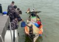 KRI ALAMANG-644 GELAR BAKTI SOSIAL UNTUK MASYARAKAT NELAYAN TANJUNG BALAI ASAHAN