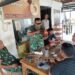 BABINSA KOMSOS DENGAN PENGURUS KAMPUNG KB DAN PERANGKAT KECAMATAN ,TINGKATKAN KERJASAMA YANG BAIK
