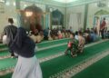 Babinsa Koramil 0201-16/TM Dampingi Kegiatan Gerakan Deli Serdang Mengaji Bersama Bupati