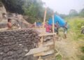 Kodim 0205/TK Bangun Jembatan Beton di Juhar Ginting, Progres Capai 20 Persen