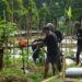 Yonarhanud 1 Kostrad dan Kelurahan Pakulonan Bersinergi, Pasang 188 Lubang Biopori untuk Kelestarian Lingkungan