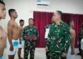 Komandan Kodaeral IX Pimpin Pantukhirda, 96 Calon Prajurit TNI AL Lanjut Seleksi Pusat