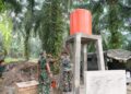 TMMD ke-130 Pasang Tandon Air, Warga Aek Batu Dukung Sumur Bor