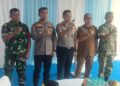 Perkuat Sinergitas TNI-Polri, Personel Koramil 0201-01/MP Hadiri Kunker Kapolrestabes Medan di Polsek Medan Baru