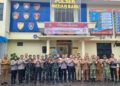 PERKUAT SINERGITAS TNI-POLRI, BABINSA KORAMIL 0201-05/MB HADIRI KUNKER KAPOLRESTABES MEDAN DI POLSEK MEDAN BARU