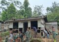 Bersama Rakyat Membangun Desa, Satgas TMMD ke-130 Kodim 0206/Dairi Sulap Rumah Warga Sibongkaras