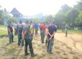 Apel Pagi Satgas TMMD Ke-130, Serma Ngadiono Tekankan Target Pembangunan, Kualitas dan Keselamatan Kerja