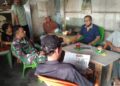 Babinsa Kelurahan Mabar Komsos Bersama Warga, Wujudkan Kemanunggalan TNI dengan Rakyat