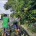 MINGGU BERSIH CIPTAKAN LINGKUNGAN SEHAT, BABINSA KORAMIL 0201-03/MD SERDA JUNAIDI SARAGIH GOTONG ROYONG BERSAMA WARGA BINAAN