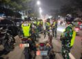 Personel Jajaran Kodim 0201/Medan Gelar Patroli Gabungan di Titik Rawan,Wujudkan Kondusifitas Wilayah