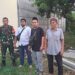 Jaga Kondusivitas Wilayah, Babinsa Koramil 0201-01/MP Monitor Musyawarah Pemagaran Lahan di Kelurahan Silalas