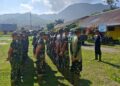 Letda Inf Trisna Benni Atmaja Pimpin Apel, Tegaskan Kesiapan Satgas TMMD ke-130 Kodim 0206/Dairi