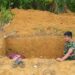 Satgas TMMD Laksanakan Pembangunan Sumur Bor dan Gali Lobang Septic tank di Dusun Wonosari Desa Aek Batu